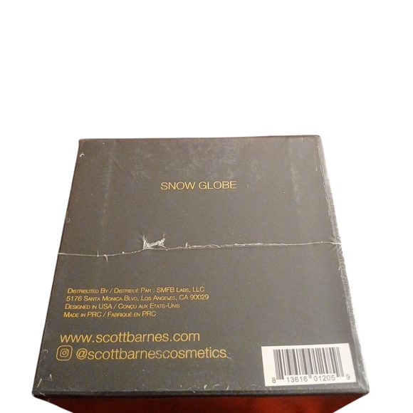 Scott Barnes Snow Globe NWT/NIB Limited Edition - Picture 5 of 5